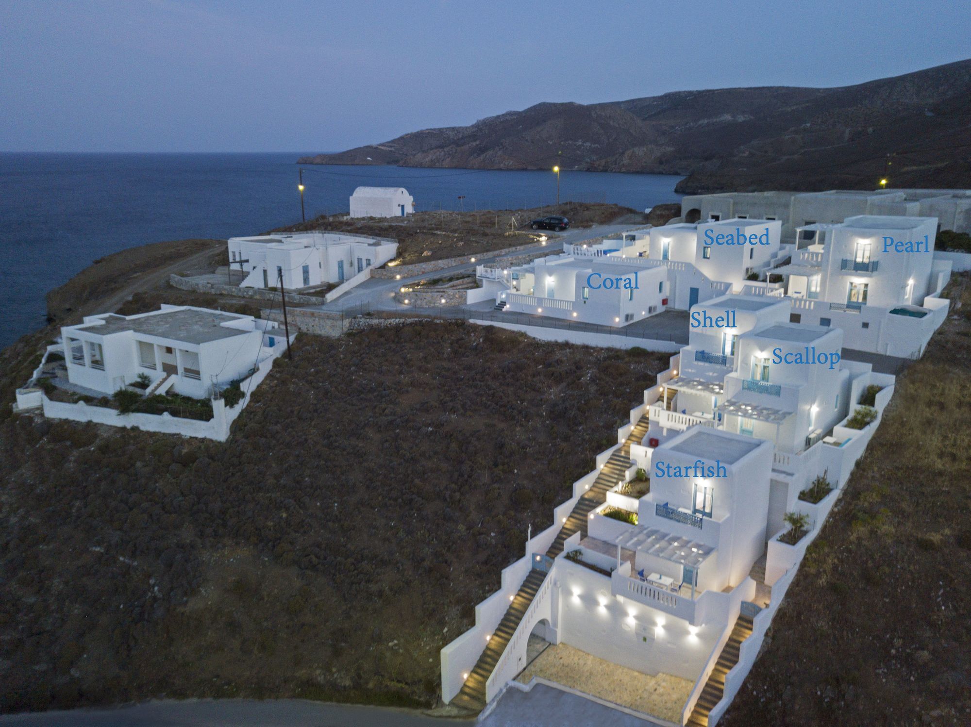 Aegean Sea Villas Livadi  Exterior foto